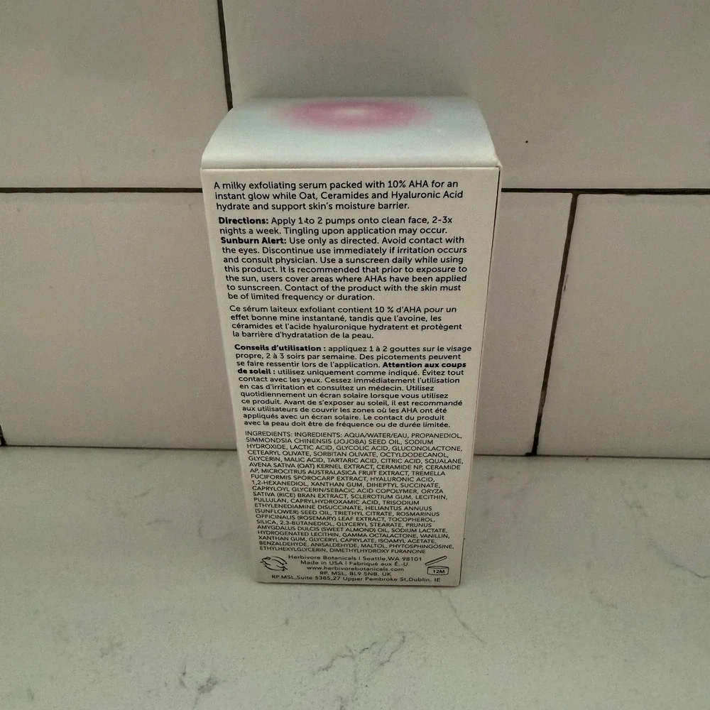 Herbivore Botanicals new box
